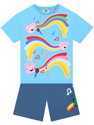 Peppa Pig Shorts Und T-Shirts Für Jungen Peppa Wutz Kleidung George Pig Kinder Kleidung Und Shorts Für Jungen Blau 104