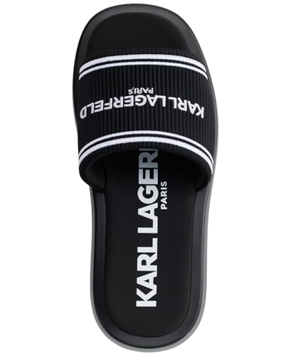 KARL LAGERFELD Women's Ohare Platform Sandal with Logo Slide2