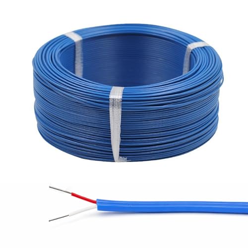 Fil de capteur étanche avec rallonge de thermocouple type K et tresse FEP de 25ft