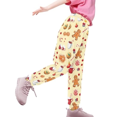 Pinupub Christmas Print Jogger Pants for Kids Boys Girls Holiday Casual Bundle Foot Sport Sweatpants4