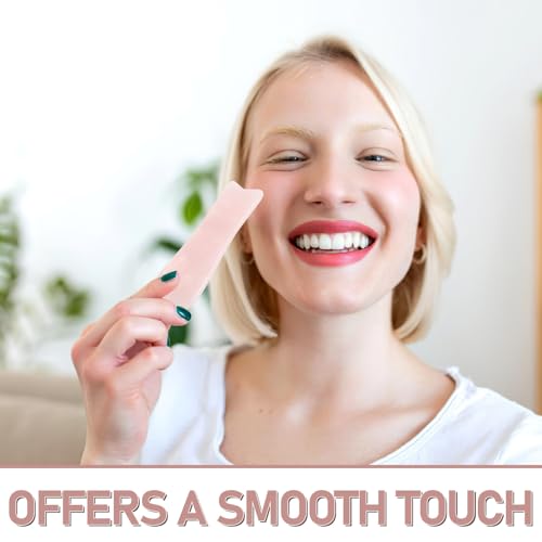 COLLBATH Herramienta Gua Sha de Piedra de Cuarzo Natural Rosa Masajeador Facial para Modelado y Relajación Diseño en Forma de Pez Portátil para Cuidado Facial y Corporal Adecuado para - imagen 8