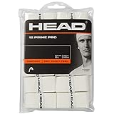 HEAD Unisex-Erwachsene 12 Prime Pro Griffband, weiß, Einheitsgröße