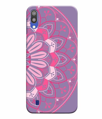 Image of Printed Hard Back Case Cover & Compatible for Samsung Galaxy M10 | Rangoli Painting Art (Multicolor) - D1196