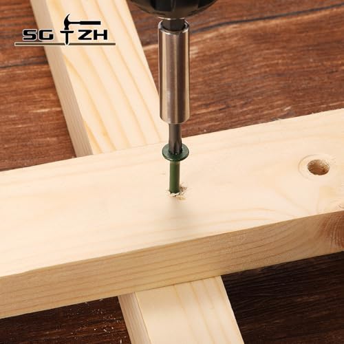 Image of #10 x 3-1 /2 inch Deck Screws (464Pcs) 8lb. Exterior Wood Screws. Carbon Steel, Green, Flat Head, Rust Resistant epoxy Coated, with T25 Star Bit