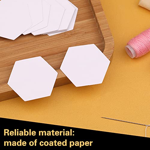 300 Count Paper Piecing Paper Paper Piecing Shapes Hexagon Paper Piecing Templates Quilting Templates For Use In Quilting, Sewing, And Craft Projects(1 Inch) #TOP2