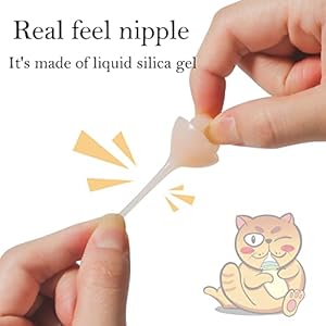 Doggiema Silicone Feeding Nipple and Syringes for Newborn Kittens Puppies Rabbits Small Animals Dongdong Pet 5 Mini Pink Nipple+3 Syringes  Cucciolini Doodles Doggiema silicone feeding nipple and syringes for newborn kittens puppies rabbits small animals dongdong pet 5 mini pink nipple+3 syringes   cucciolini doodles