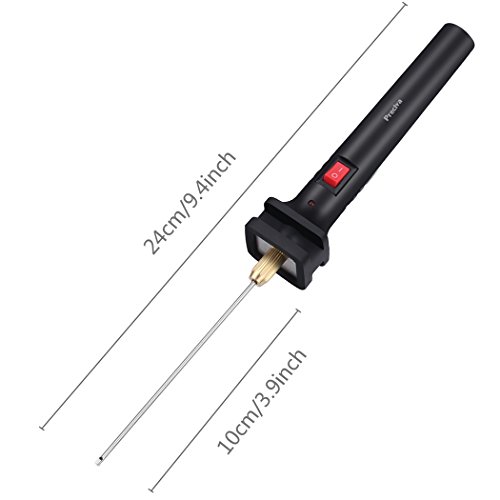 Foto von Styroporschneider, Preciva 10cm Elektrischer Styroporschneider Foam Cutter Electric Cutting Machine Pen Tools Kit zu DIY - Schwarz