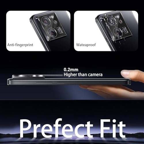 Image of Xmon Back Camera Lens Protector for Oppo Reno 13 5G (1 Pack) Premium Camera Glass Protector Guard, Anti-Scratch, Ultra-Clear, Easy Installation