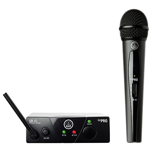 AKG WMS 40 MINI inalámbrico de voz sistema banda C