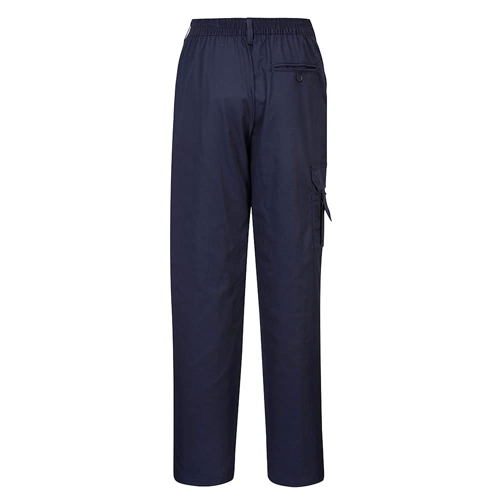 Portwest Pantalones Combat De Mujer, Tamaño: M, Color: Marino, C099NARM