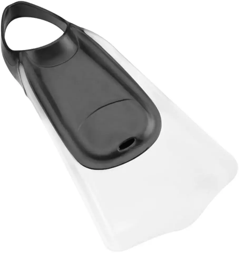 Nadadeira Pé de Pato Preta, para Natação e Bodyboard, Confortável e Resistente