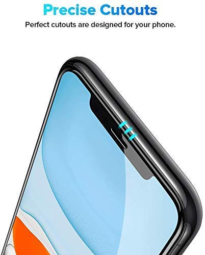 Image of DD SON Tempered Glass Screen Protector Compatible for iPhone XR / 11 with Edge to Edge Coverage and Easy Installation kit