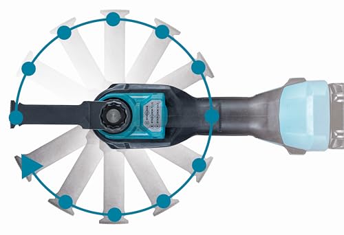 Makita TM001GZ03 Outil multifonction sans fil 40 V max. (sans chargeur, sans batteries et sans accessoires)