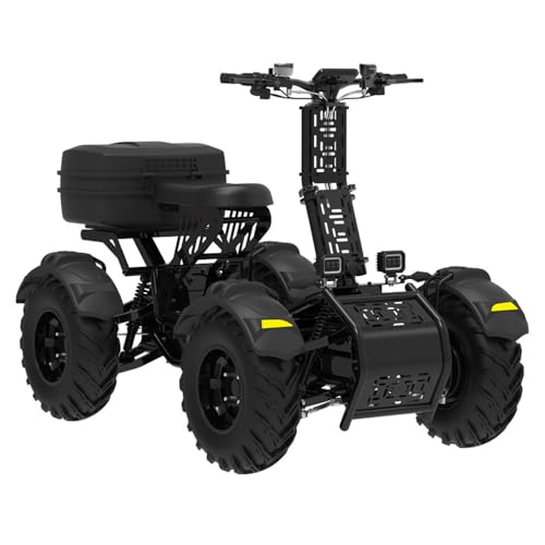 Electric All-Terrain Vehicle, 8000W60V50Ah 4-Wheel Drive, 21 Inch Tires, 50km/h Top Speed, LED Display, Four-Wheel Off-Road Scooter Customizable