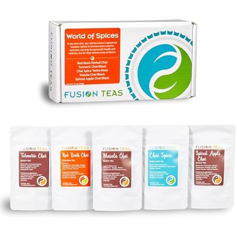 Fusion Teas World of Spices Sampler Set Cover