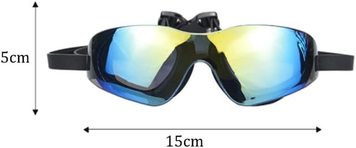 Silicone Waterproof Anti-fog Swimming Goggles Men Women Universal Swim Glasses
