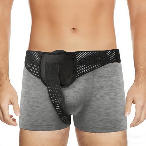 Faja hernia inguinal ajustable para soporte abdominal miniatura 2