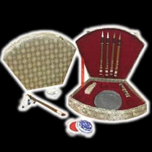 Triangular Calligraphy Set with 5 Brushes