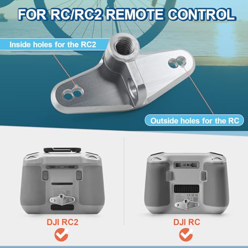 RongZy RC RC2 Bike Mount Adapter for DJI Air 3 Remote Control Riding Bracket for DJI Mini 3/3 Pro/4 Pro Bicycle Remote Control Mount (Not include the Bracket) - Image 4