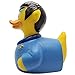 CelebriDucks Mister Squawk Floating Rubber Ducks - Collectible Bath Toy Gift for Kids & Adults of All Ages