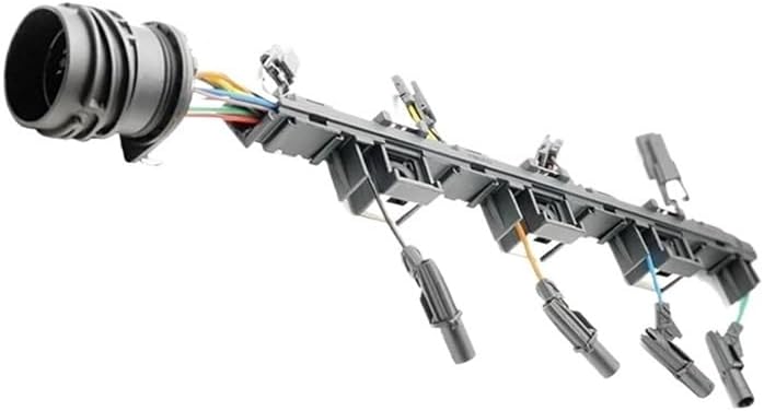 Car Fuel Injector Wiring 03G971033L 03G971033D 2004-2009 Compatible for Skoda 2.0 TDI Parts Fuel Injector Connector Harness Plug