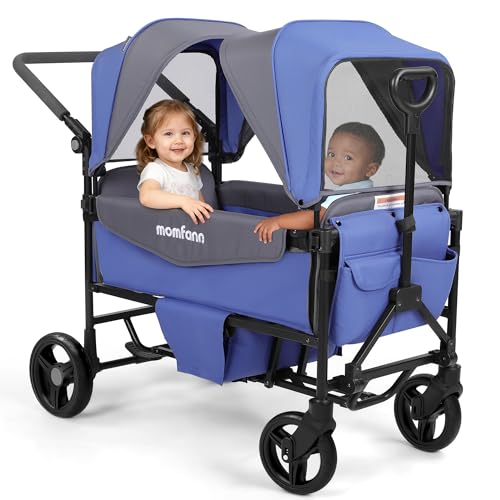 Foldable All-Terrain Double Kid Stroller Wagon