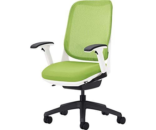 ライオン事務器 ライド フレキシブルアームタイプ アップルグリーン No.3562F-K