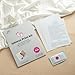 2 PCS Newborn Inkless Monthly Milestone Family Baby Handprint Footprint Kit Ink Pad for Baby Hand and Footprints Dog Paw Print Kit Dog Nose Print Kit Newborn Print Kit Baby Shower Gifts (Pink)