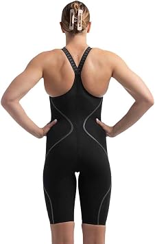 Speedo Fastskin LZR Pure Intent 2.0 Closedback Kneeskin - Black/Iridescent - Size 22