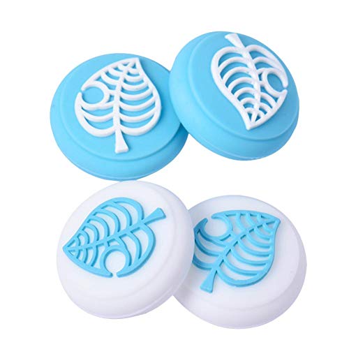 iBàste 4 Pièces Protection Manette Switch, Casquettes Joystick Capuchon en Silicone pour Le Pouce Housse De Remplacement pour Joystick pour Contrôleur Switch/Lite Cover