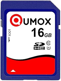 QUMOX 16GB SD HC 16 GB Class 10 UHS-I Secure Digital Memory Card