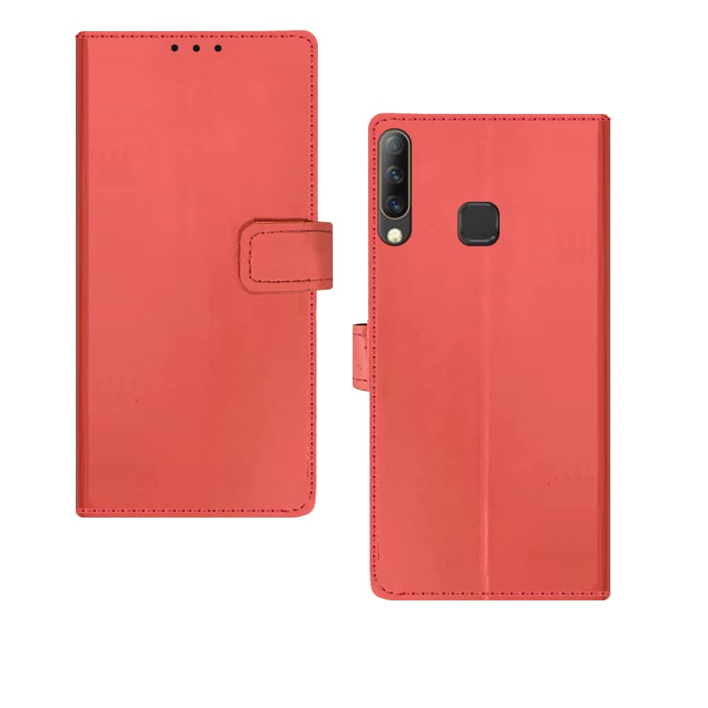 Pinaaki Enterprises Infinix S4 Flip Case | Premium Leather Finish Flip Cover |Complete Protection Flip Cover for Infinix S4 - Pink (B0BNC362Z7) Amazon Price History, Amazon Price Tracker