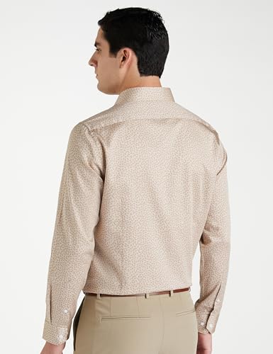 Image of Van Heusen Formal Printed Shirt for Men| Premium Cotton| Full Sleeves| Slim Fit |Breathable Fabric