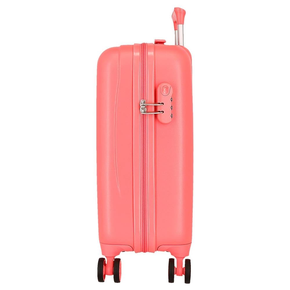 Disney Joumma Stitch Cuddle Me Valigia da Cabina Rosa 38 x 55 x 20 cm Rigido 2 kg Chiusura a combinazione Laterale ABS 2 kg 34 L Bagagli a Mano, Rosa, Taglia unica, Valigia cabina