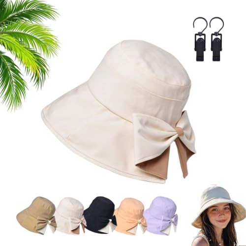 Chapeau de soleil pour femme pliable pour bloquer les rayons UV à 360°