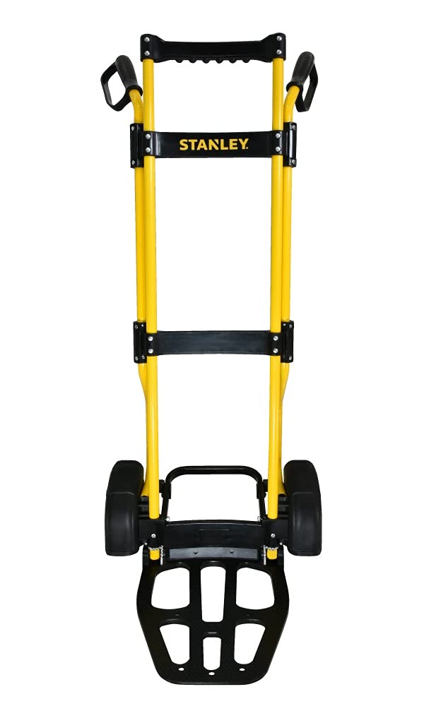 Stanley Wózek na kółkach – 117 x 15,8 x 45 cm – składany – 300 kg – żółty