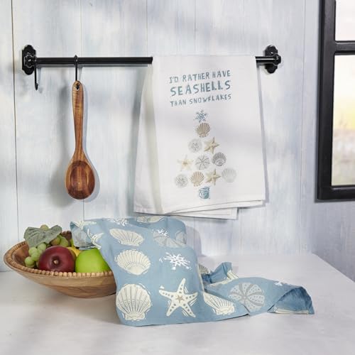 Primitives-by-Kathy-Seashells-Kitchen-Towel-Set Primitives by Kathy Seashells Kitchen Towel Set