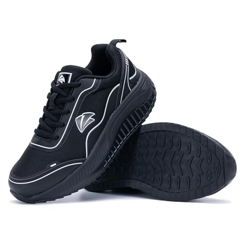 Image of QAUPPE Womens Walking Shoes with Arch Support Wide Orthotic Athletic Sneakers Plantar Fasciitis Tennis for Heel and Foot Pain Relief