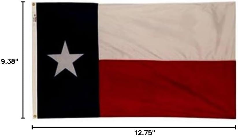 Annin Flagmakers Texas State Flag USA-Made to Official State Design Specifications, 4 x 6 Feet (Model 145270)
