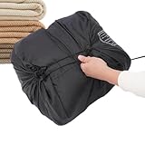 Shenrongtong Saco de compresión para Saco de Dormir, Saco de Almacenamiento para Saco de Dormir, Saco de Dormir de fútbol con cordón, Bolsa Impermeable al Aire Libre, Bolsa de Maletero para Acampar