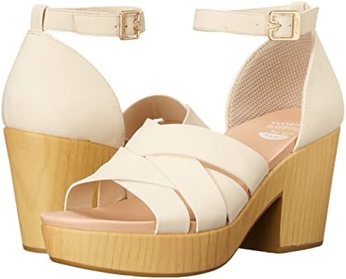 Dr. Scholl's Shoes Women's Blissful Heeled Sandal, Whitecap, 11 | Image 6