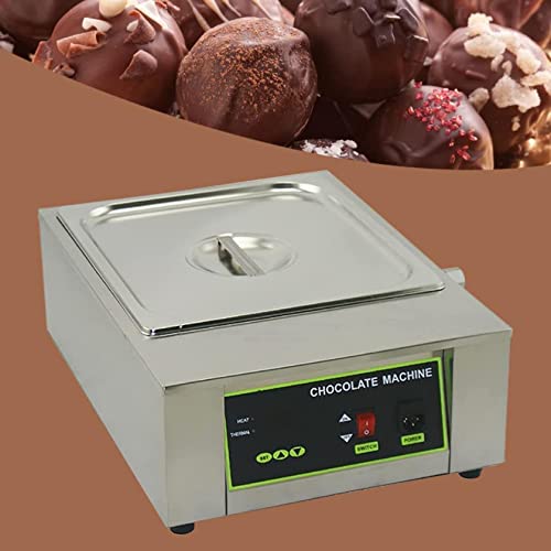 Máquina eléctrica para derretir chocolate 12L doble caldera miniatura 4