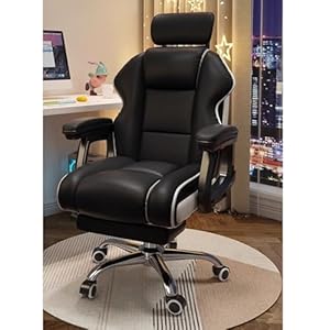 Shazanz Bürostuhl ergonomisch mit Fußstütze