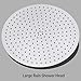 High Pressure Rainfall Shower Head 8 Inch Luxury Modern Look No-Tool Installation Perfect Adjustable Replacement for Your Bathroom Fixed Shower Head (20cm Round 304 Stainless Steel)