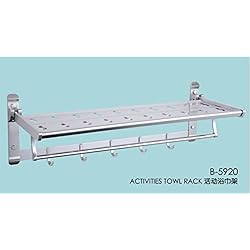 SYDLJ Toallero percha de ropa de metal para actividades de baño, estante de toalla 2014 nuevo colgad