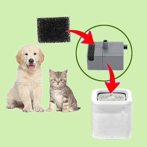 Filtros Esponja de Repuesto para Fuente de Agua para Mascotas miniatura 4