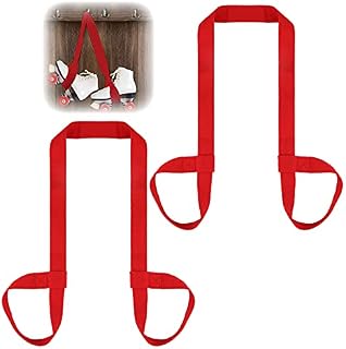 2pcs Yoga Mat Holder Yoga Mat Carrying Strap Sling Yoga Mat Harness Strap Sling Adjustable Loops Roller Ice Skate Leash Carry Strap Adjustable Ski Snowboard Boot Carrier Strap