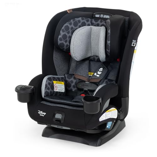 Disney Baby EverSlim 4-in-1 Convertible Car Seat, Vintage Mickey Mouse