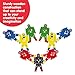 Schylling Stacking Robots - Colorful Wooden Stacking Toy for Kids - 9 pcs. Fun Puzzle for Balancing and Imaginative Play - Ages 3 and Up