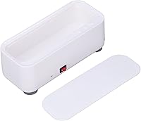 Vista 1 de Limpiador de joyas para todas las joyas, máquina ultrasónica portátil y de bajo ruido de 45 KHz para joyas, anillos, aretes, collares, plata
